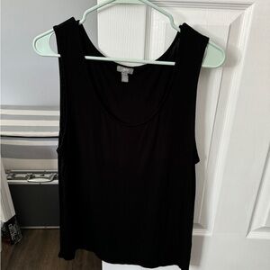 J. Jill black tank top medium